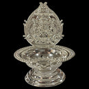 925 Sterling Silver Hallmarked Handcrafted Ganesha Deepak (Diya)