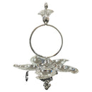 925 Sterling Silver Hallmarked Panchmukhi Designer Diya -