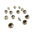 750 Silver Religious Small Flower (Pack of 108 Flowers) Set - Style