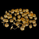 750 Silver Religious Small Flower (Pack of 108 Flowers) Set - Style