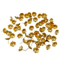 750 Silver Religious Small Flower (Pack of 108 Flowers) Set - Style