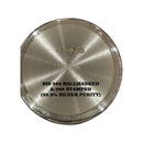 999 Pure Silver 12.0-Inch Hallmarked Exclusive Designer Heavy Western Plate Dinner Set - Set