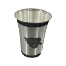 999 Pure Silver Hallmarked Designer Glass - Style