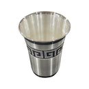 999 Pure Silver Hallmarked Designer Glass - Style