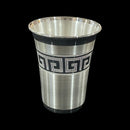 999 Pure Silver Hallmarked Designer Glass - Style