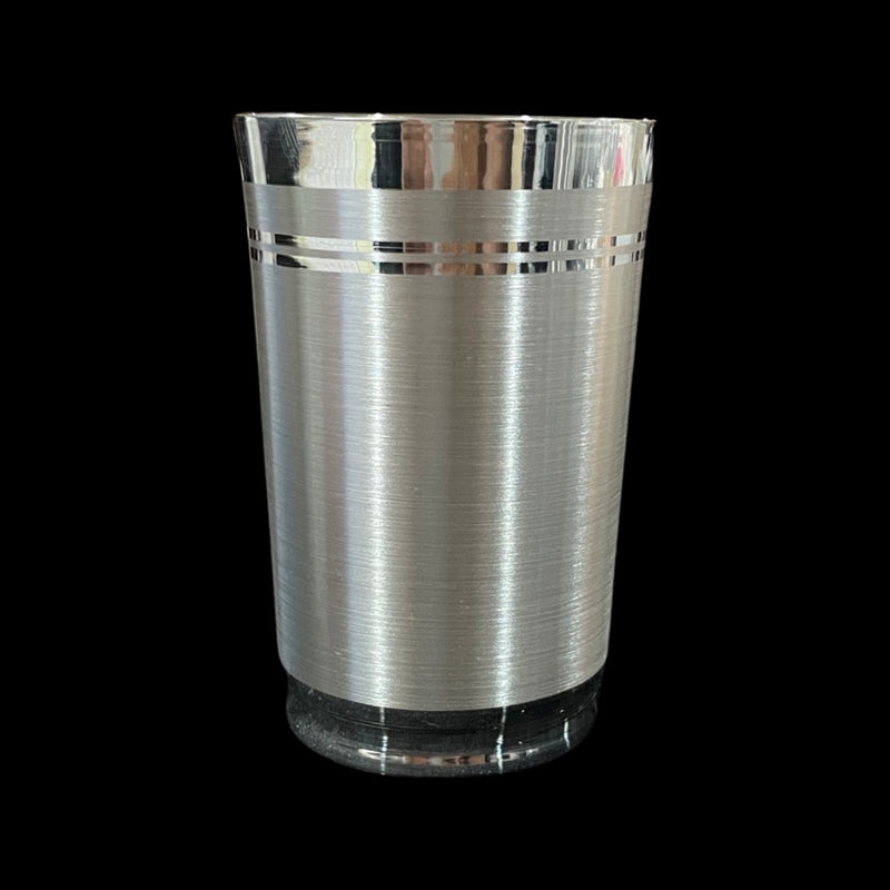 999 Pure Silver Hallmarked Designer Glass - Style