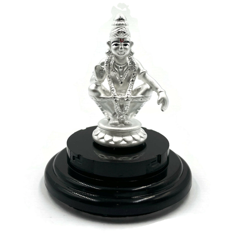 999 Pure Silver Lord AYYAPPA / Sabarimala Idol / Statue (Figurine