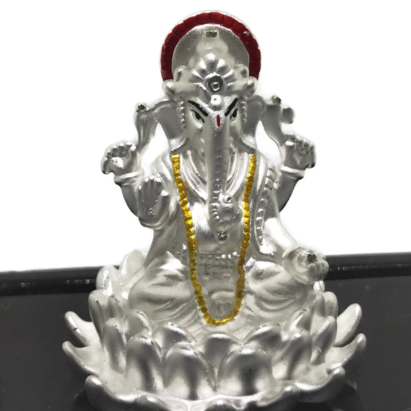 999 Pure Silver Ganesha / Ganpathi idol / Statue / Murti (Figurine