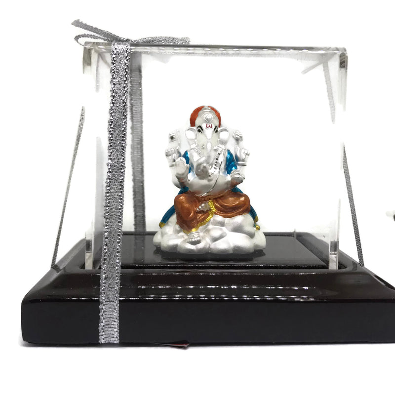 999 Pure Silver Ganesha / Ganpathi idol / Statue / Murti (Figurine