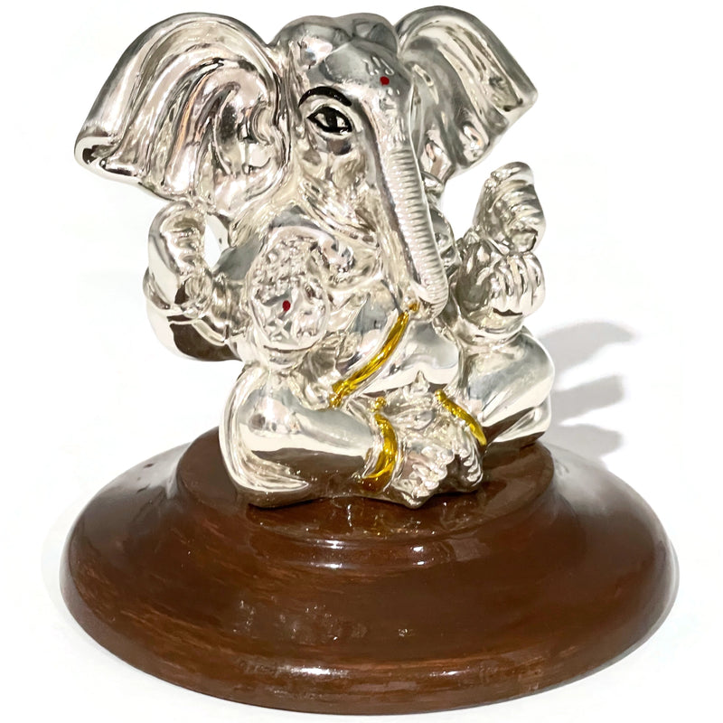 999 Pure Silver BIG Ganesh / Ganpathi idol / Statue / Murti (Figurine