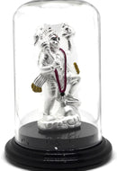 999 Pure Silver Lord Hanuman 2.0-inch Tall Idol / Statue / Murthi (Figurine