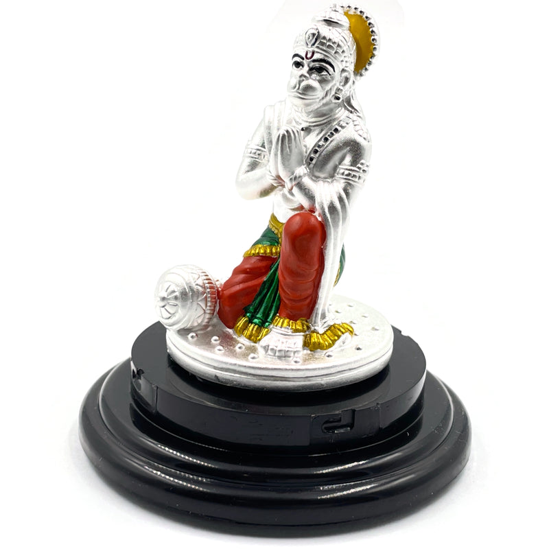 999 Pure Silver Lord Hanuman Idol / Statue / Murthi (Figurine