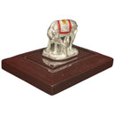 999 Pure Silver Kamdhenu (Devine Cow) Statue – 1.75-inch Tall Statue/Murti (Figurine