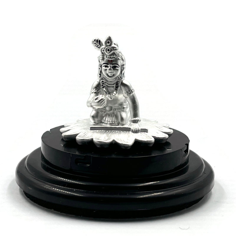 999 Pure Silver Krishna idol / Statue / Murti (Figurine