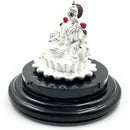 999 Pure Silver Lakshmi / Laxmi 1.5-inch Tall idol / Statue / Murti (Figurine