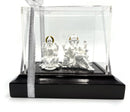 999 Pure Silver Ganesh & Lakshmi / Laxmi Idol / Statue / Murti (Figurine