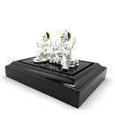 999 Pure Silver Ganesh & Lakshmi / Laxmi Idol / Statue / Murti (Figurine