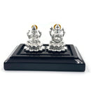 999 Pure Silver Ganesh & Lakshmi/Laxmi idol/Statue / Murti (Figurine