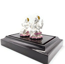 999 Pure Silver Ganesh & Lakshmi / Laxmi idol / Statue / Murti (Figurine