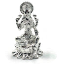 925 Sterling Silver Solid Ganesh & Lakshmi / Laxmi idol (Figurine