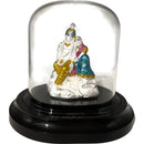 999 Pure Silver Radha Krishna idol / Statue / Murti (Figurine