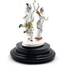 999 Pure Silver Radha Krishna idol / Statue / Murti (Figurine