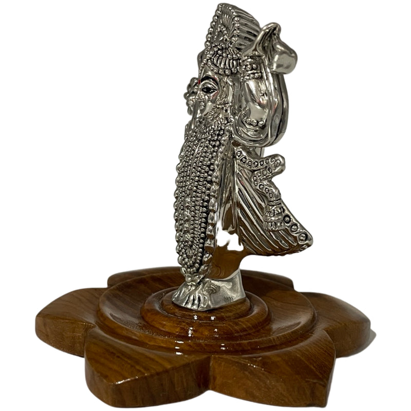 999 Pure Silver Srinath JI Idol  / Statue / MURTHI (Figurine