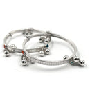 750 Silver Kids Round Anklet - Style