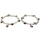 925 Sterling Silver Designer Anklet - Style