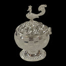 925 Sterling Silver Hallmarked Kumkum Box / Sindoor daan - Style