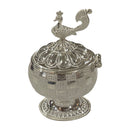 925 Sterling Silver Hallmarked Kumkum Box / Sindoor daan - Style