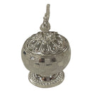 925 Sterling Silver Hallmarked Kumkum Box / Sindoor daan - Style