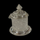 925 Sterling Silver Hallmarked Kumkum Box / Sindoor Daan - Style