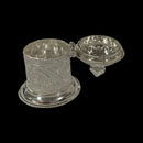 925 Sterling Silver Hallmarked Kumkum Box / Sindoor Daan - Style