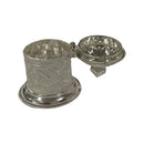 925 Sterling Silver Hallmarked Kumkum Box / Sindoor Daan - Style