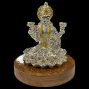 999 Pure Silver Ganesh & Lakshmi / Laxmi Idol / Statue / Murti (Figurine