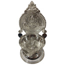 925 Sterling Silver Hallmarked BIG 130ml Capacity Lakshmi / Kamakshi Deepak (Diya) Pair