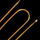 916 Twenty Two Karat (22K) Gold 3.5 /4.0MM Milan Chain