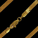 916 Twenty Two Karat (22K) Gold 3.5 /4.0MM Milan Chain