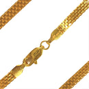 916 Twenty Two Karat (22K) Gold 3.5 /4.0MM Milan Chain