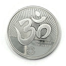 999 Pure Silver Ganesha Lakshmi MMTC certified 10 Gram Sealed Coin