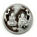 999 Pure Silver Ganesha Lakshmi MMTC certified 10 Gram Sealed Coin