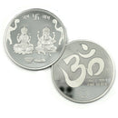 999 Pure Silver Ganesha Lakshmi MMTC Certified 50 Gram Sealed Coin
