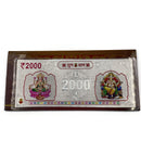 999 Pure Silver Three Gram RS2000 Lakshmi Ganesh Note