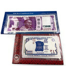 999 Pure Silver Five Gram RS2000+RS1 Set Indian Rupee Replica