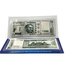 999 Pure Silver Three Gram RS500 Indian Rupee Replica