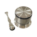 999 Pure Silver Hallmarked 140ml Capacity Holy Puja PanchPatra with Achmani Set - Set