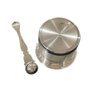 999 Pure Silver Hallmarked 140ml Capacity Holy Puja PanchPatra with Achmani Set - Set