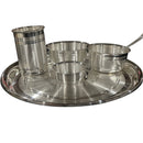 999 Pure Silver 11.0 Inch Hallmarked Light Weight Western Plate Dinner Set - Set