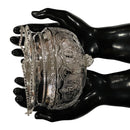 925 Sterling Silver Hallmarked Ashtha Lakshmi Puja Flower Basket - Style